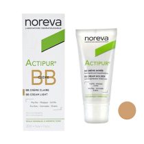 بی بی کرم ضد جوش آکتی پورACTIPUR رنگ متوسط BB CREAM NOREVA