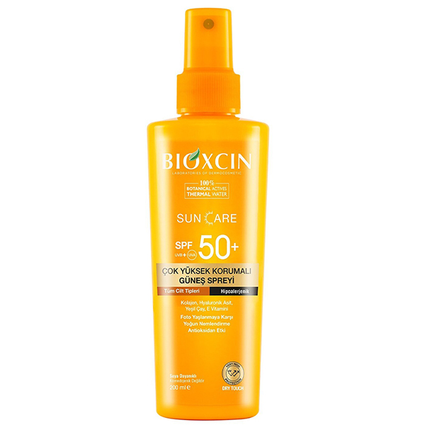 ضد آفتاب فلوییدی بیوکسین بدون رنگ SPF50+