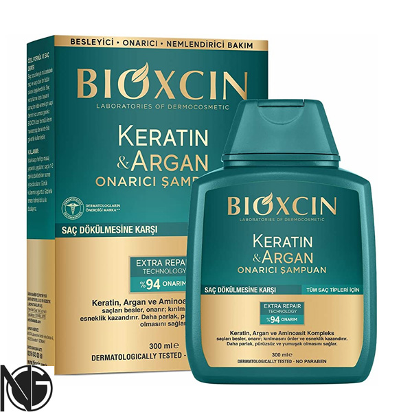 شامپو بیوکسین مدل کراتین و آرگان