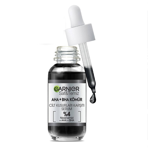 سرم زغالی ضد جوش و لک گارنیر 30 میل